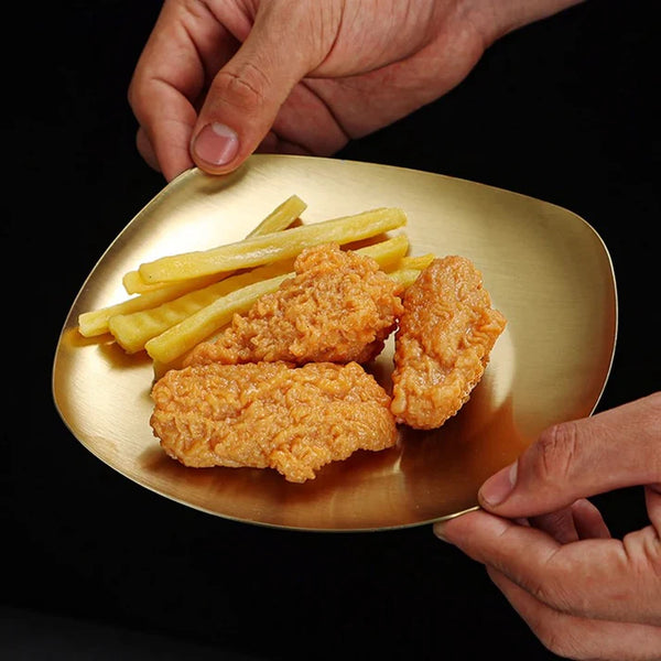 Stainless Steel Premium Quality Serving Plates