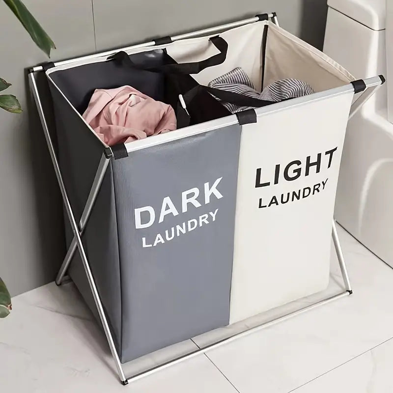 2/3 Portion Laundry Basket – Stylish & Space-Saving Solution for Organized Laundry