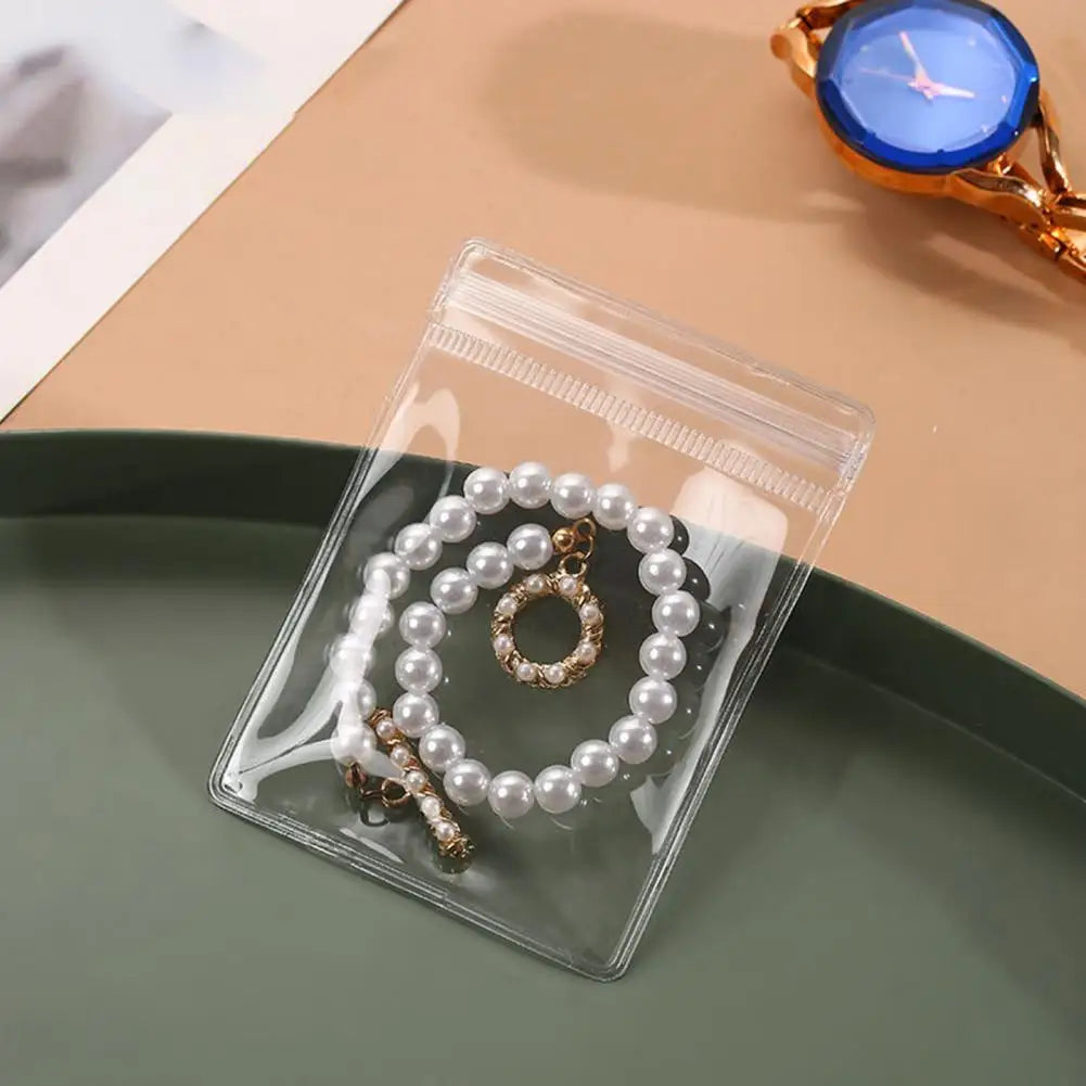 20 Pcs Transparent Jewelry Storage Bags