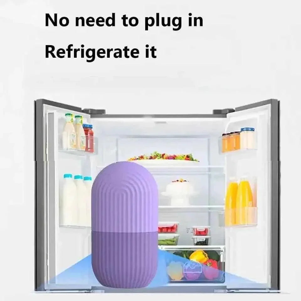 Silicone Ice Roller for Facial Massage and Cryotherapy Benefits