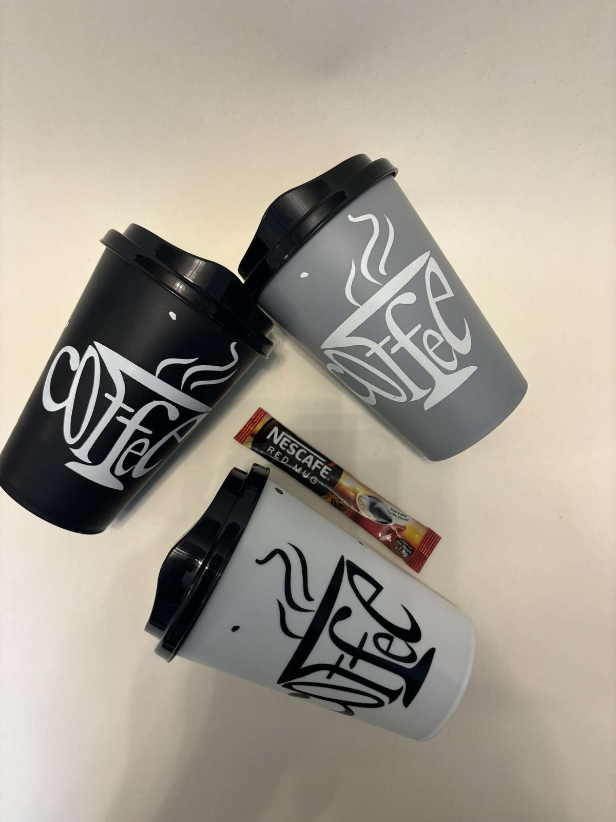 Plastic Travel Coffee Mug | Heat Preservation Portable Mug 350ml