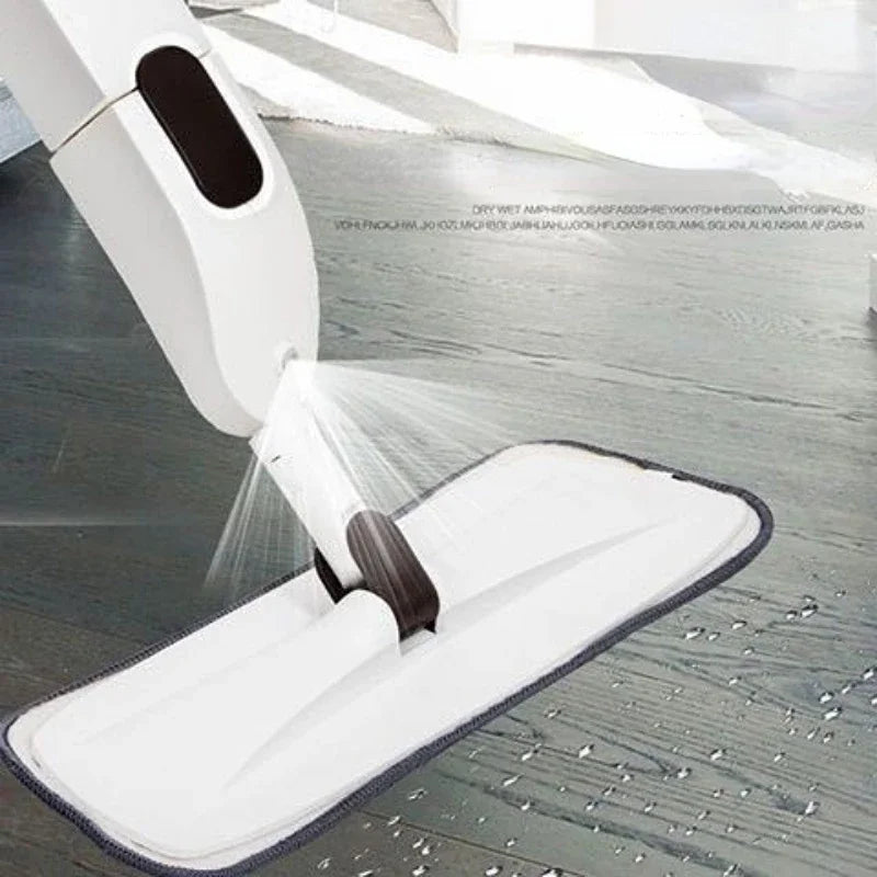 Spray Mop with Built-In Cleaner Spray