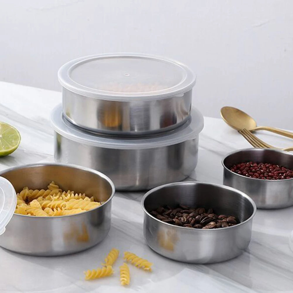 Stainless Steel Bowl Set - 5 pcs