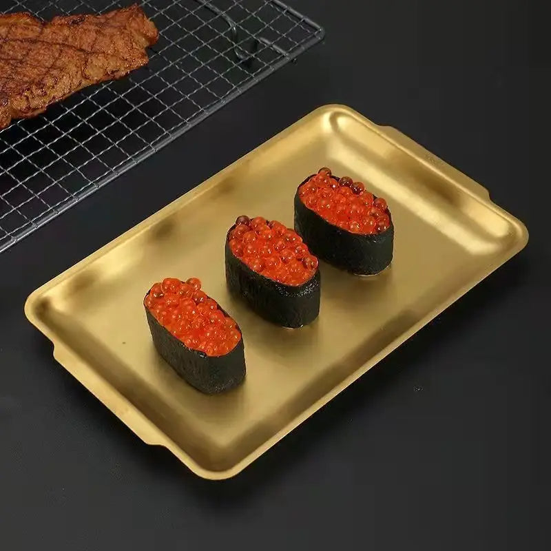 Luxury Gold Serving Tray