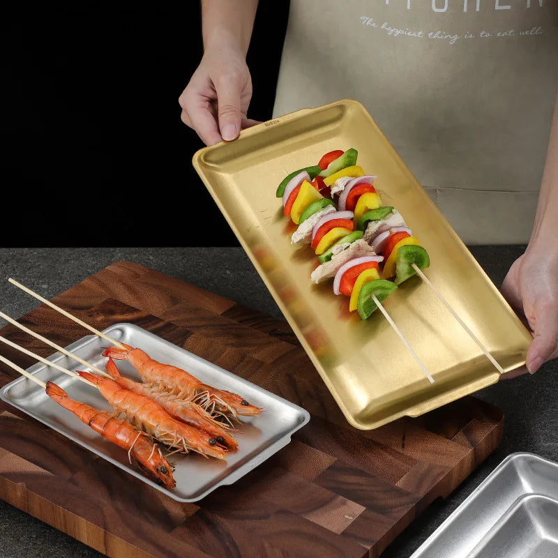 Luxury Gold Serving Tray