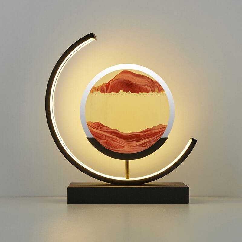Modern Led Circle Table Lamp