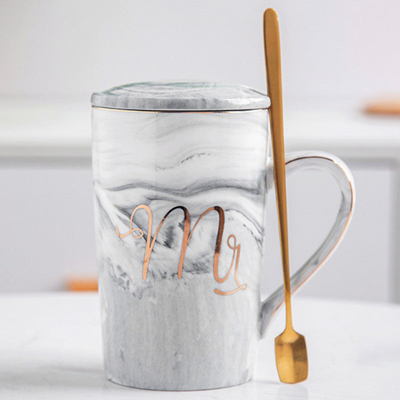 Mr. and Mrs. Couple Gift Mug Set