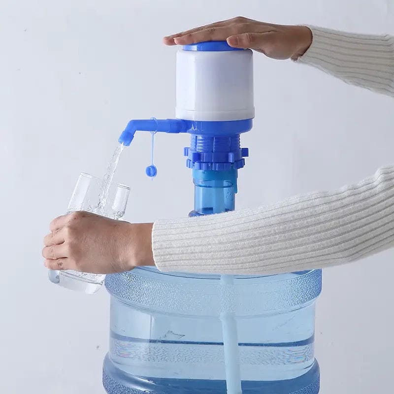 Manual Water Dispenser, Portable Hand Press Dispenser, Handle Water Pressure Device, Easy Drinking Water Pump, Universal Manual Drinking Water Pump