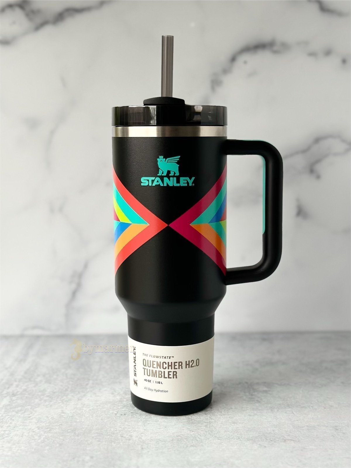 Stanley Hyper Geo Heat Wave Quencher H2.O Tumbler – Limited Edition