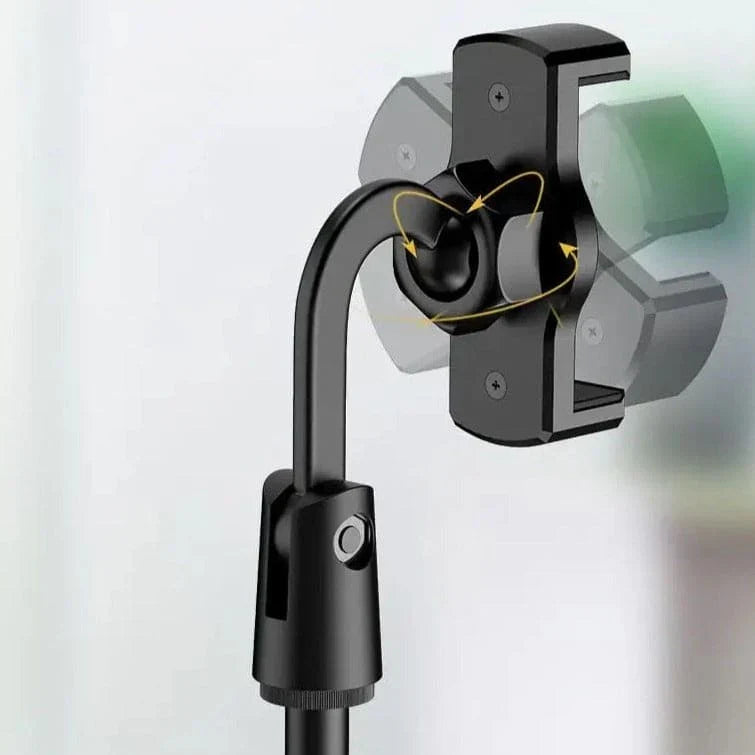 Telescopic Mobile Holder, Live Selfie Mobile Phone Holder, Portable Mini Tripod Stand, Universal Mobile Phone Holder Clip, Multifunctional Retractable Mobile Bracket Holder, Adjustable Bracket Phone Holder