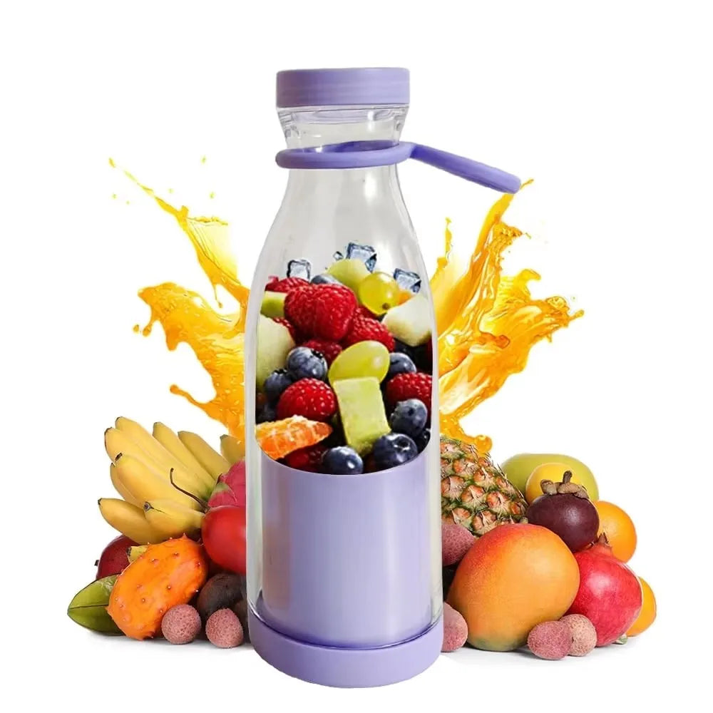 Portable Electric Juicer Blender - Compact & Stylish