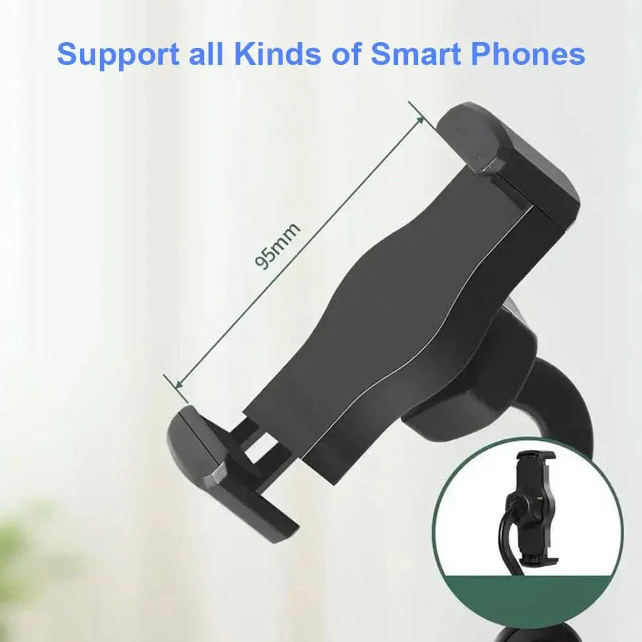 Telescopic Mobile Holder, Live Selfie Mobile Phone Holder, Portable Mini Tripod Stand, Universal Mobile Phone Holder Clip, Multifunctional Retractable Mobile Bracket Holder, Adjustable Bracket Phone Holder