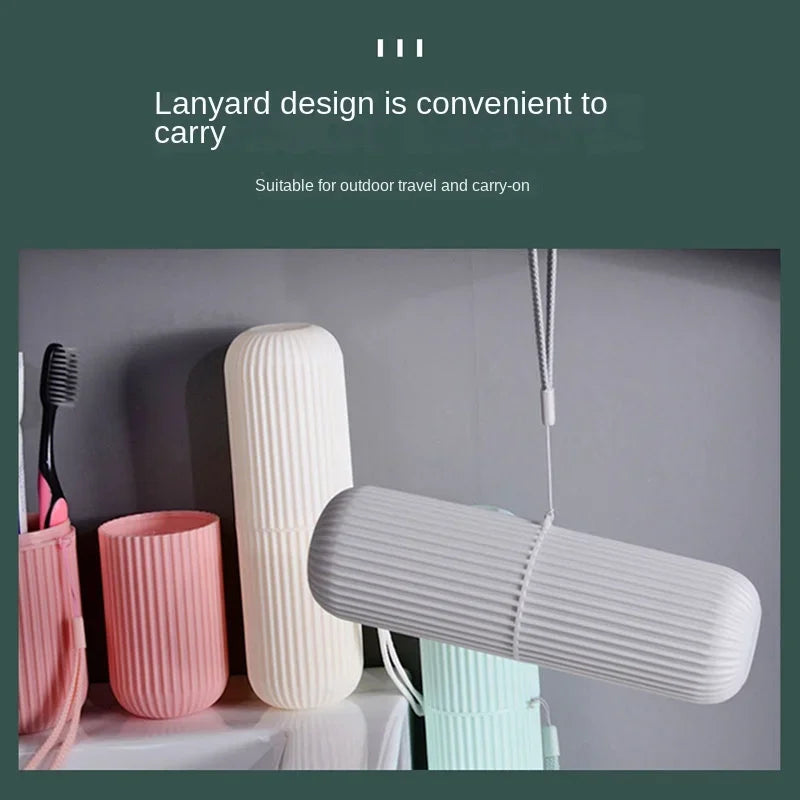 Travel Toothpaste Storage Case - Portable Holder