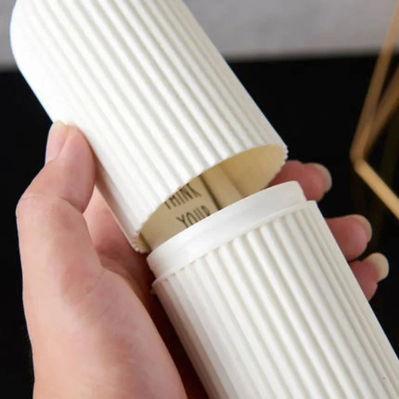 Travel Toothpaste Storage Case - Portable Holder