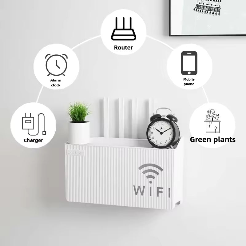 Wall Mounted WiFi Router Box - Durable & Stylish